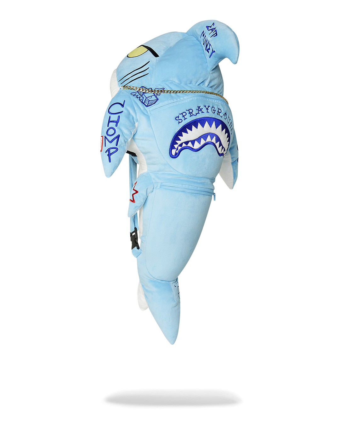 STUFFED SAVAGE HOODY BACKPACK SHARK - Image 5