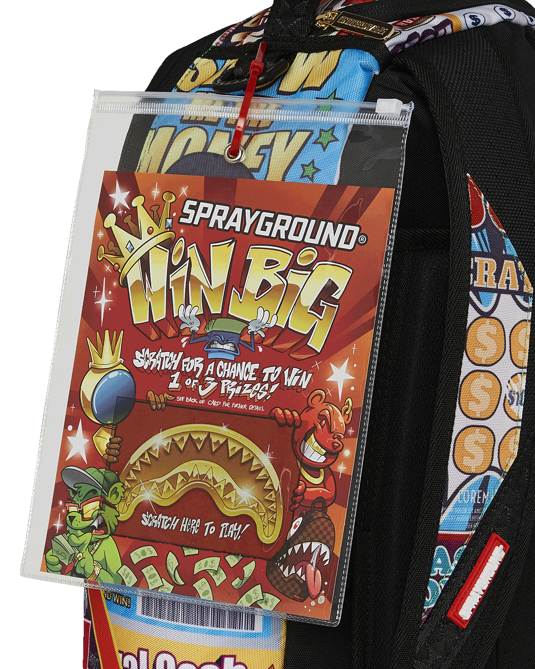 BIG MONEY BIG MONEY BACKPACK (COMES WITH SCRATCH OFF PLAYING CARD) - Image 21