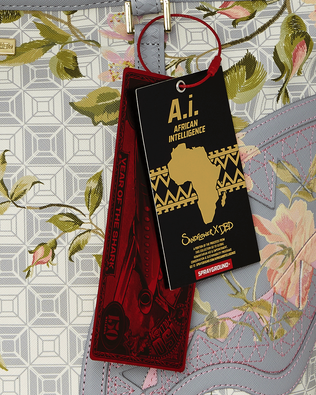 A.I. AFRICAN INTELLIGENCE ELEGANT ENERGY TOTE ?C SANDFLOWER COLLAB - Image 11
