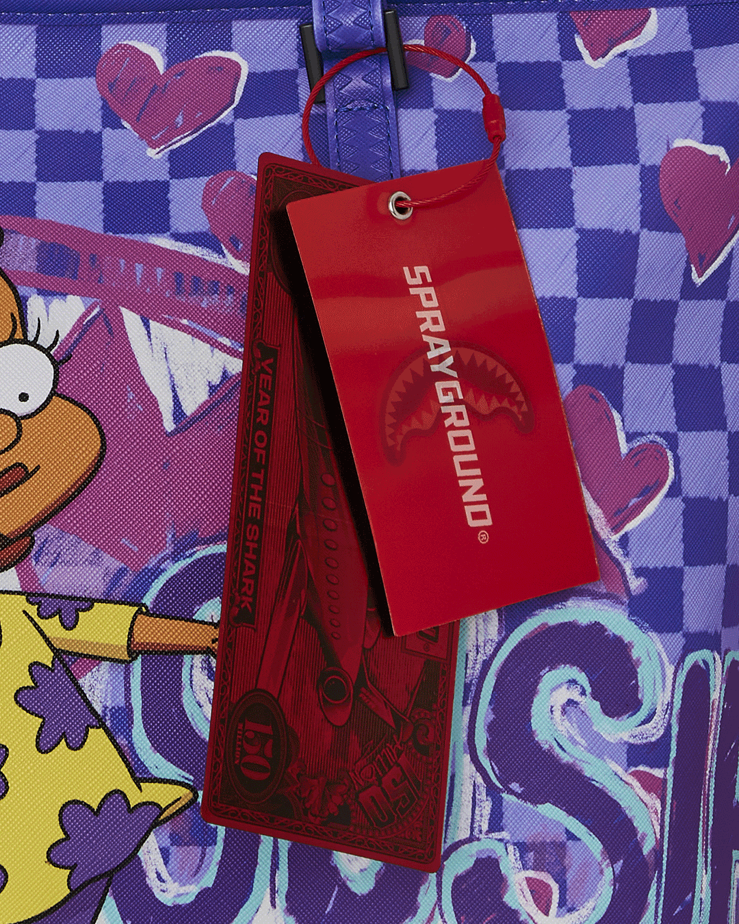 RUGRATS SUSIE CRAYON SHARK MESSENGER TOTE - Image 10