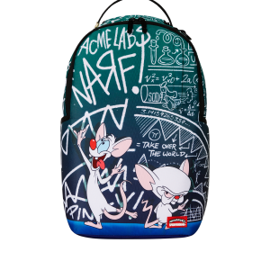 PINKY AND THE BRAIN TAKIN OVER THE WORLD DLXR BACKPACK