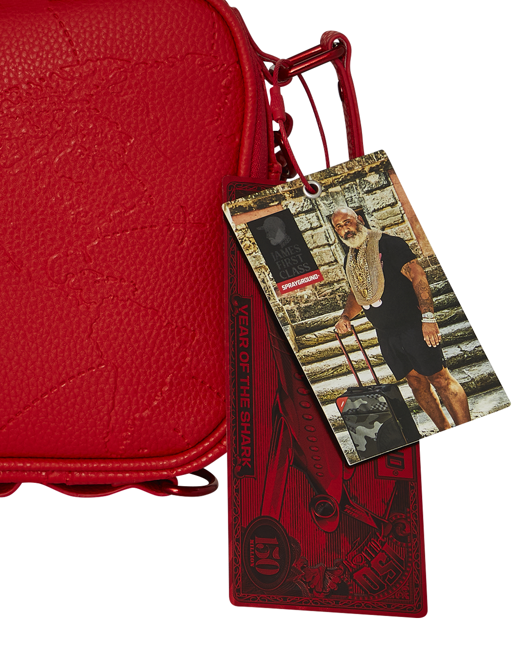 JAMES FIRST CLASS RUBY RED CROSSBODY - Image 11