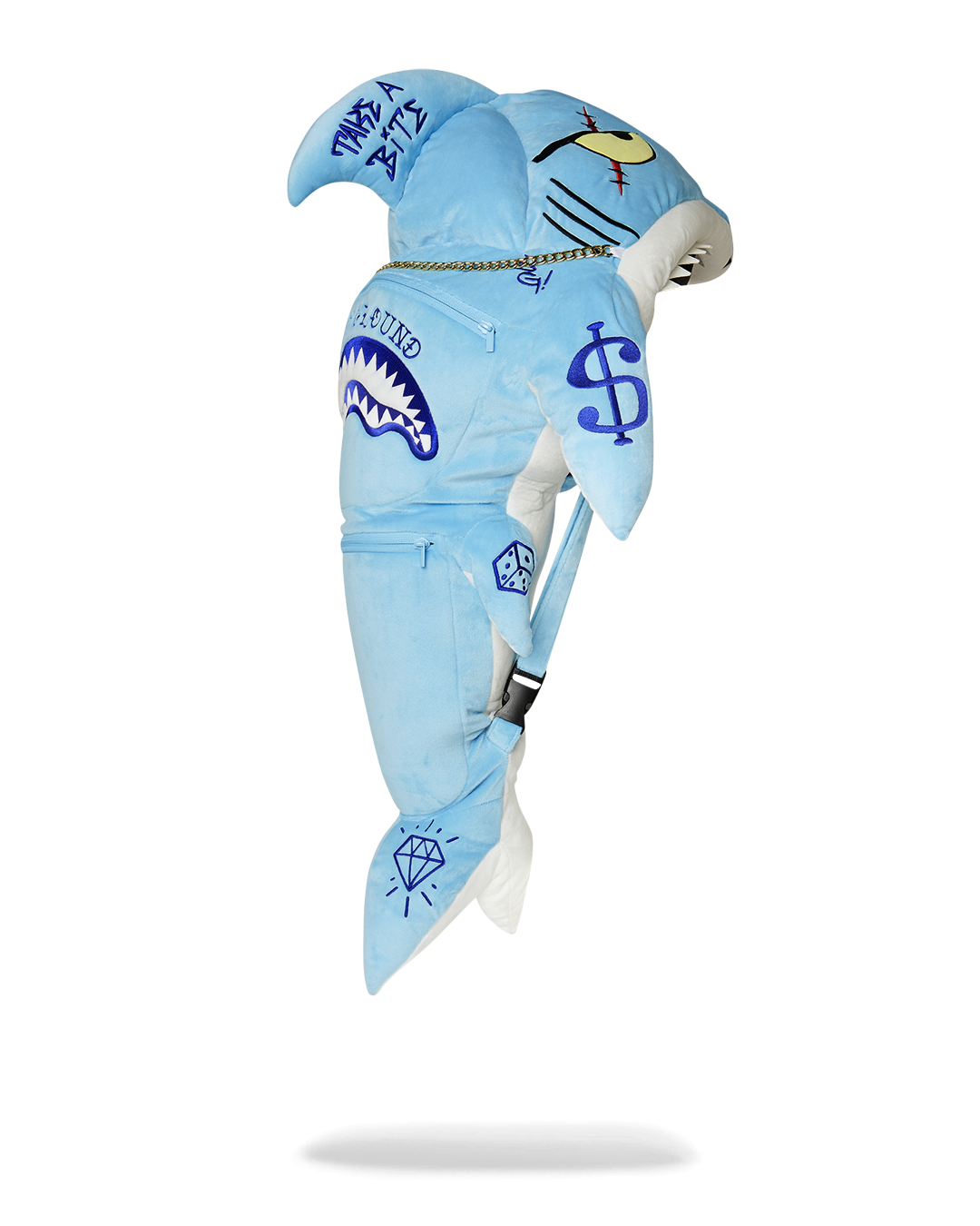 STUFFED SAVAGE HOODY BACKPACK SHARK - Image 9