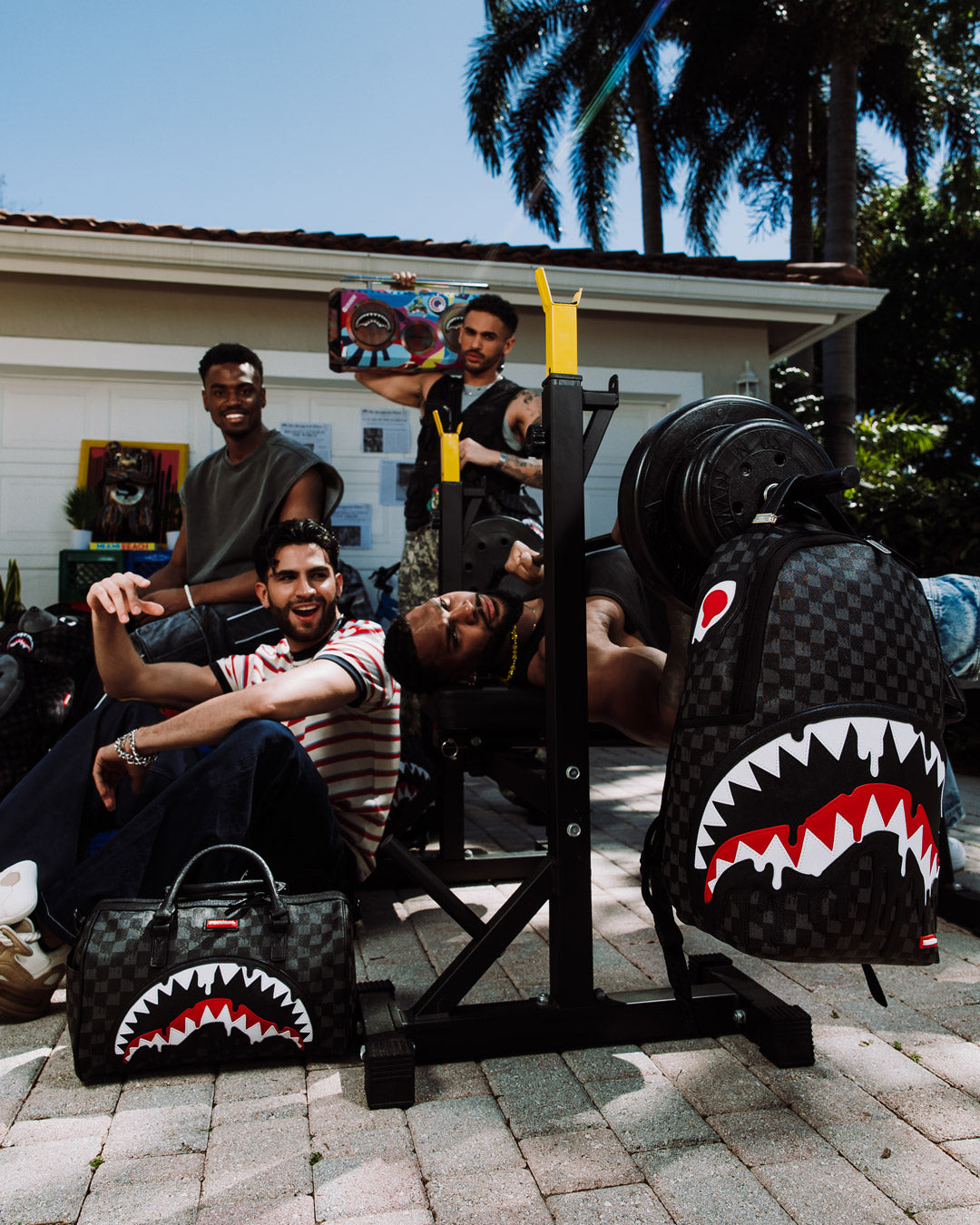 SHARKS IN PARIS THUNDERDRIP MINI DUFFLE - Image 6