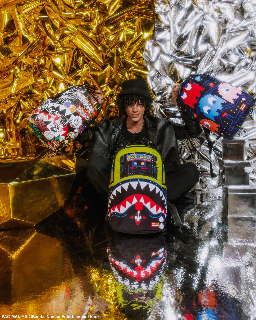 PACMAN LEVELED-UP ART BACKPACK - Image 6